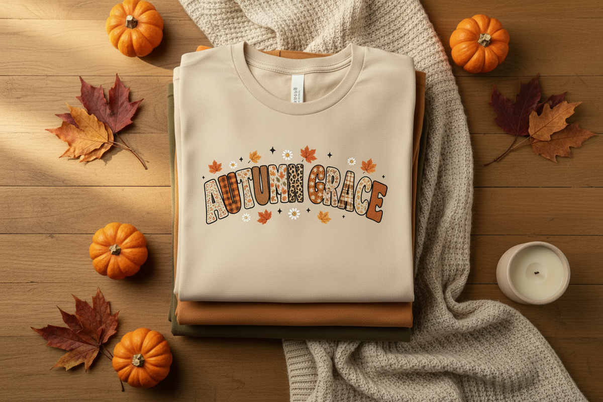Fall and Halloween collection image with GILDAN tag