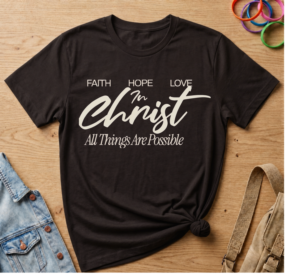 In Christ, All Things Are Possible T-Shirt