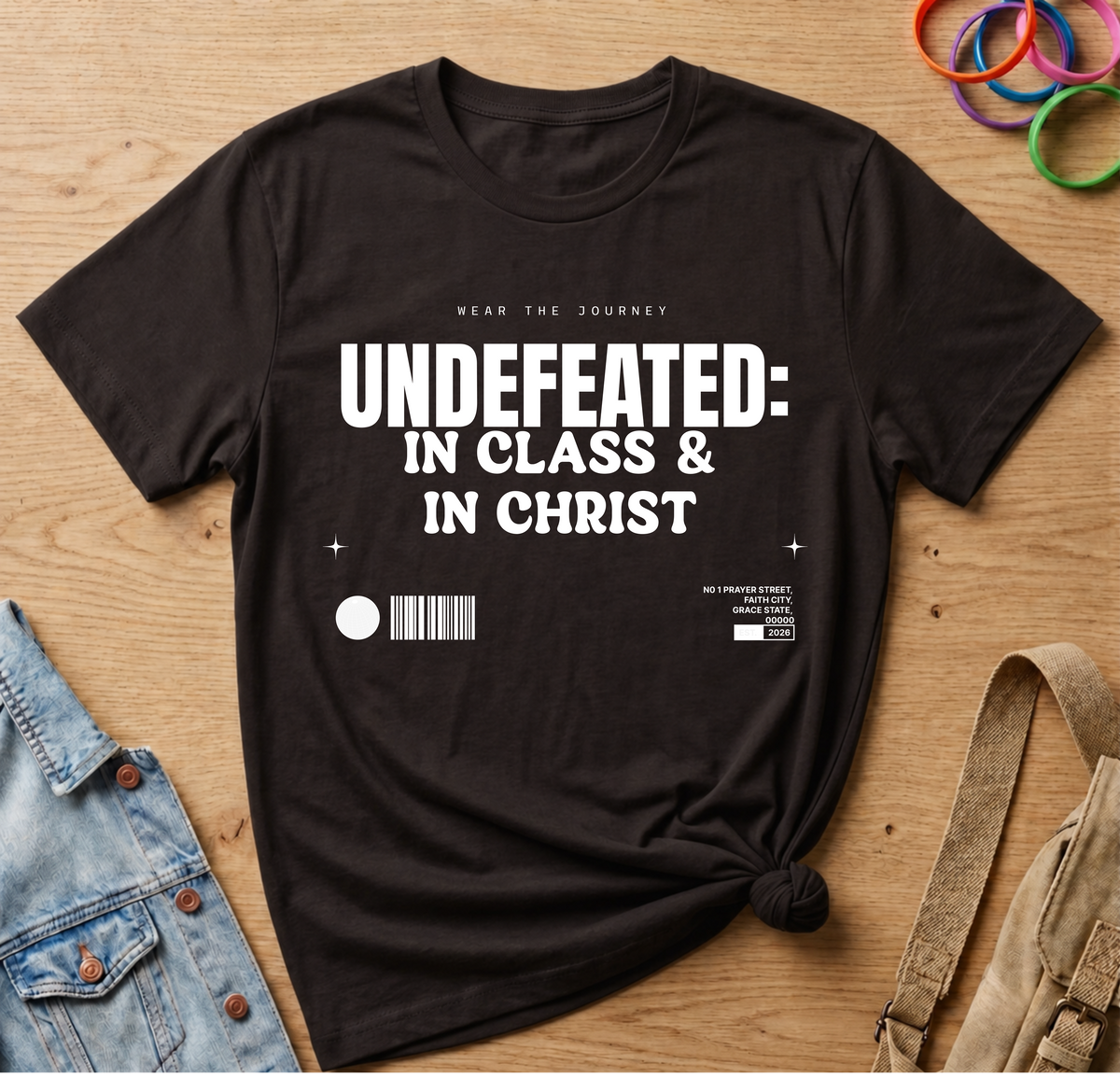 Undefeated In Class & In Christ T-Shirt