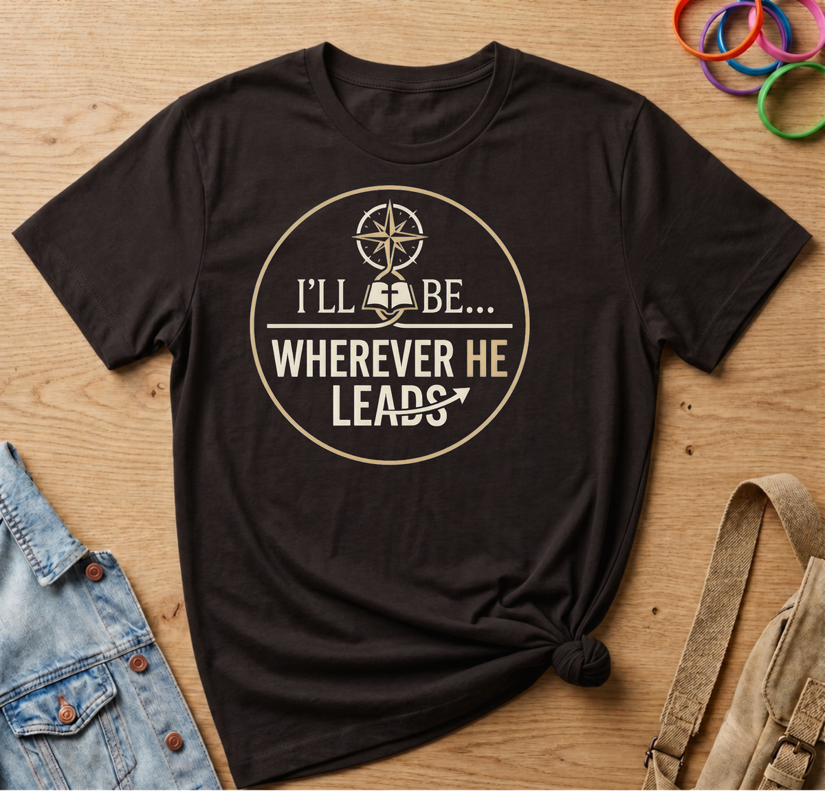 He Leads T-Shirt
