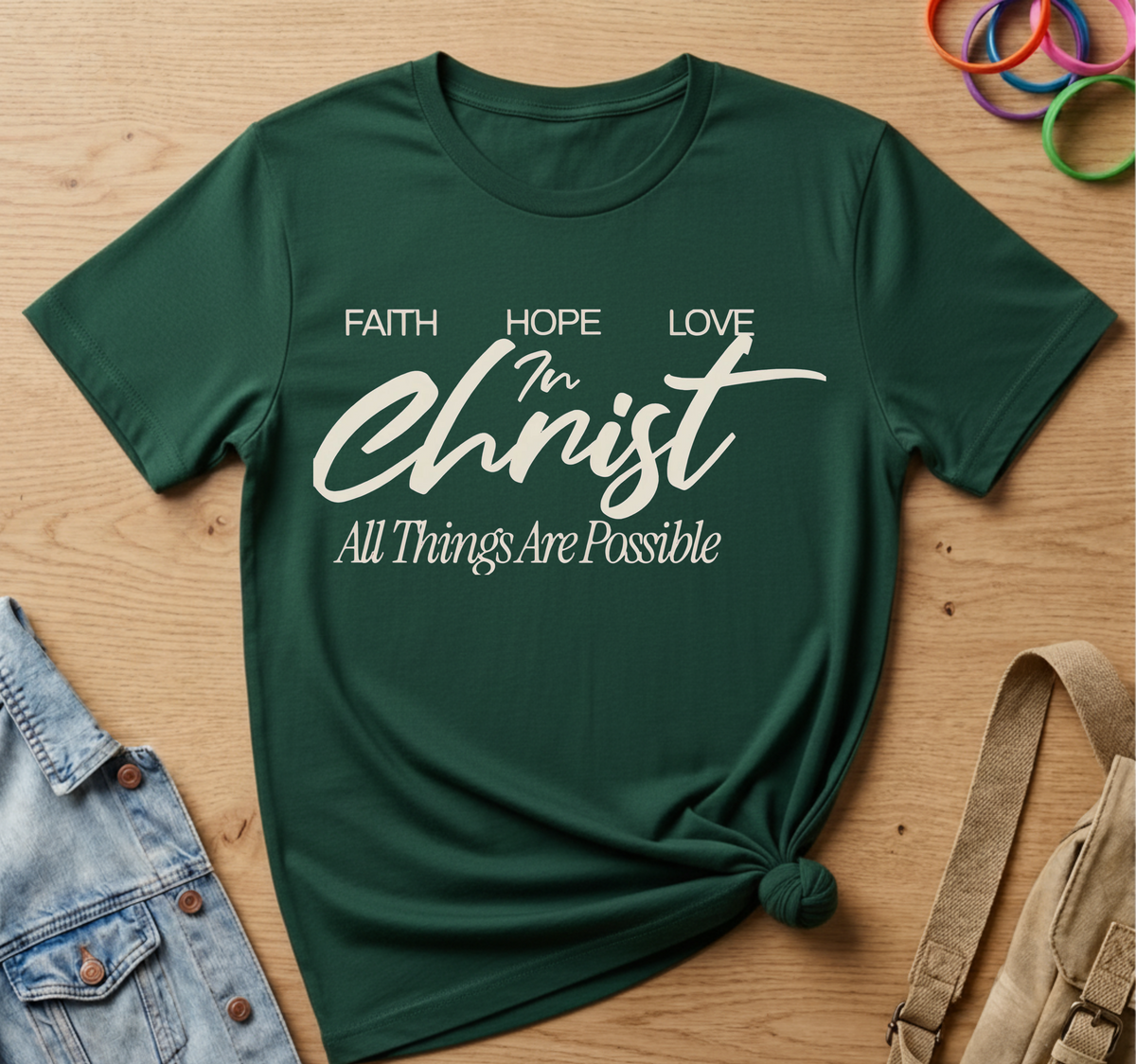 In Christ, All Things Are Possible T-Shirt
