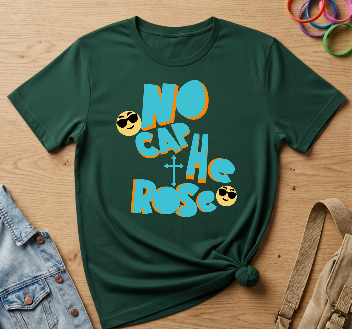 No Cap, He Rose T-Shirt