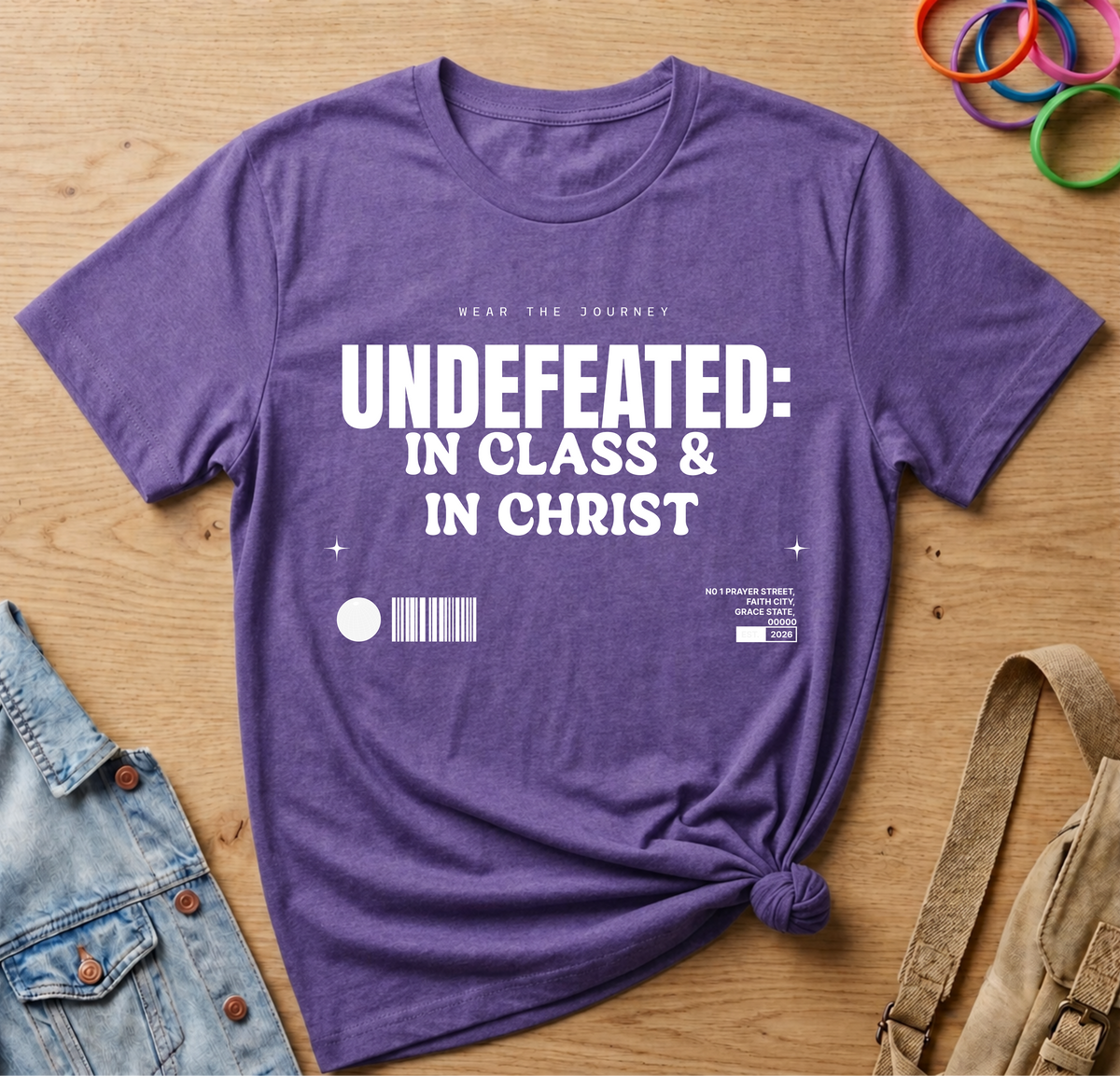 Undefeated In Class & In Christ T-Shirt