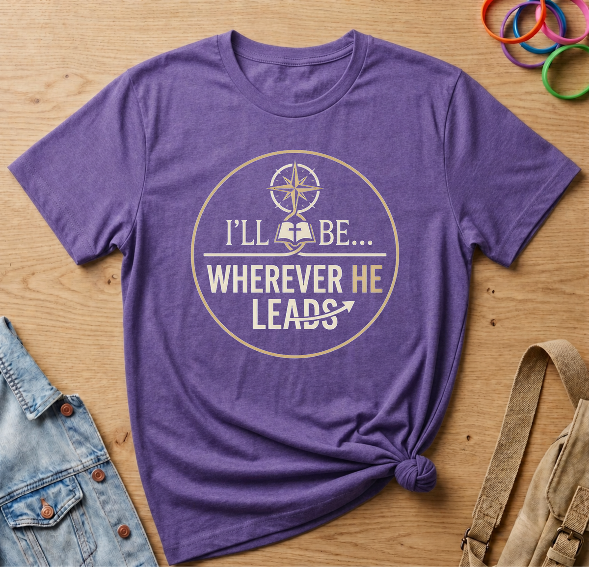 He Leads T-Shirt