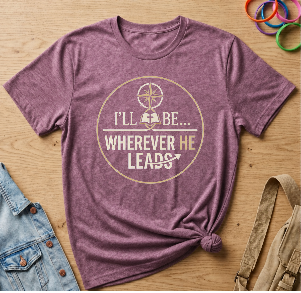 He Leads T-Shirt