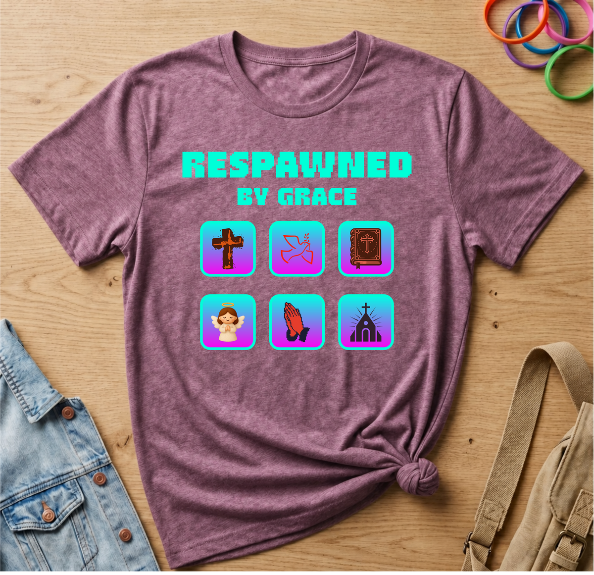 Respawned By Grace T-Shirt