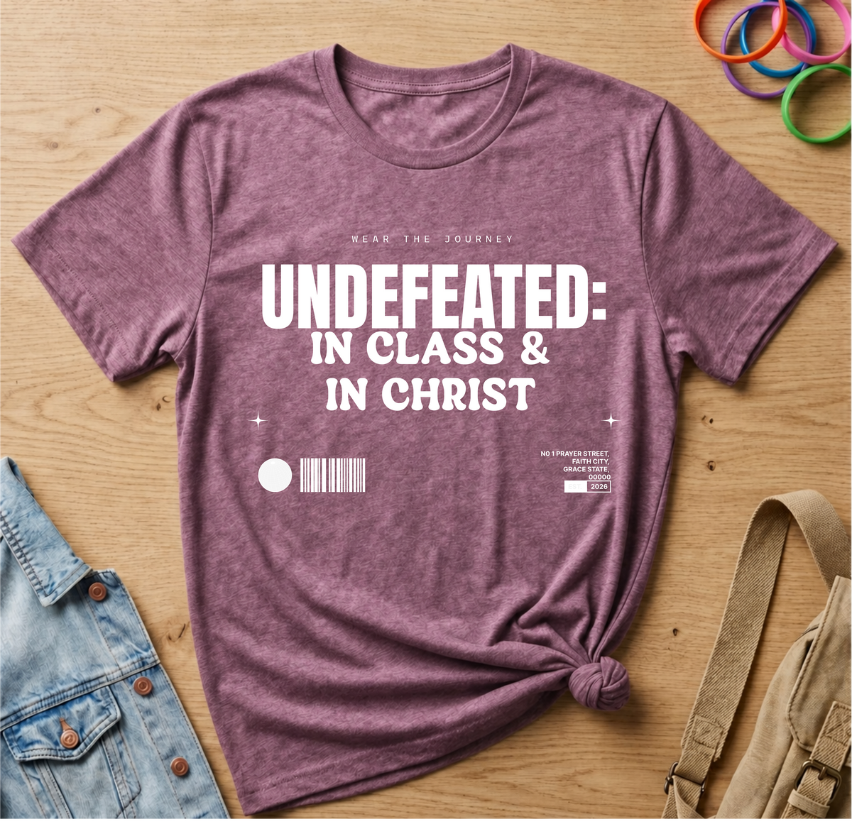 Undefeated In Class & In Christ T-Shirt