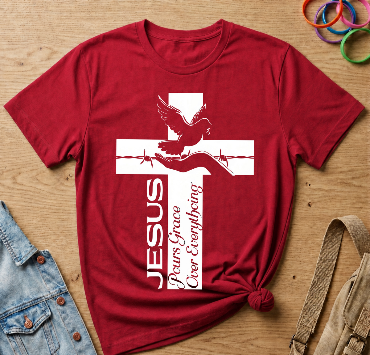 Jesus Pours Grace T-Shirt
