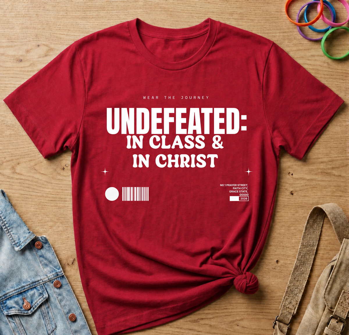 Undefeated In Class & In Christ T-Shirt