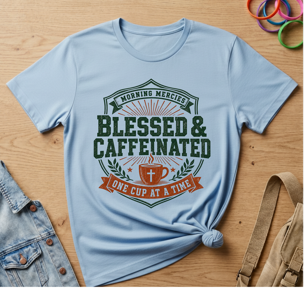 Blessed Caffeinated T-Shirt
