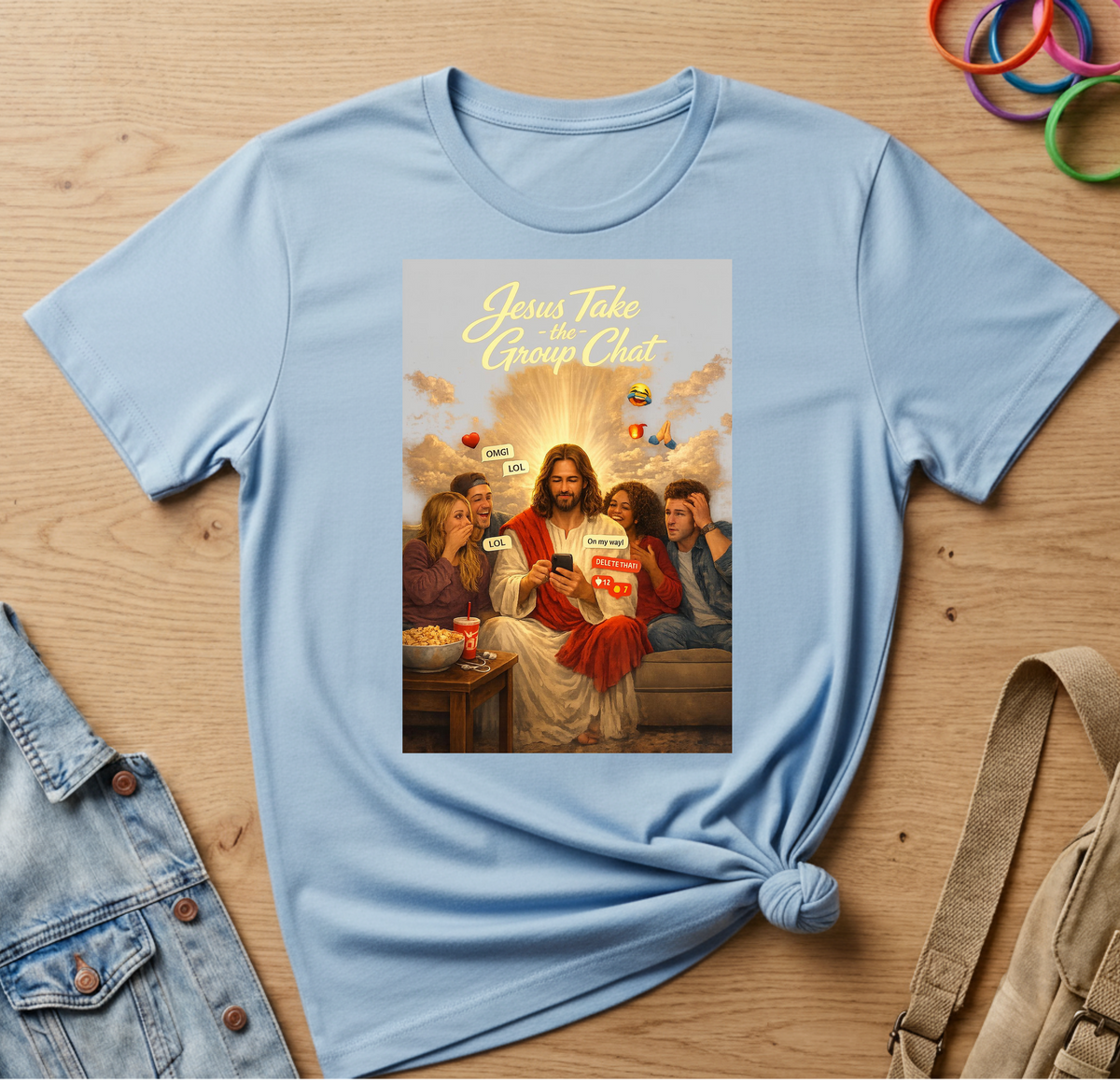 Jesus Take The Group Chat T-Shirt