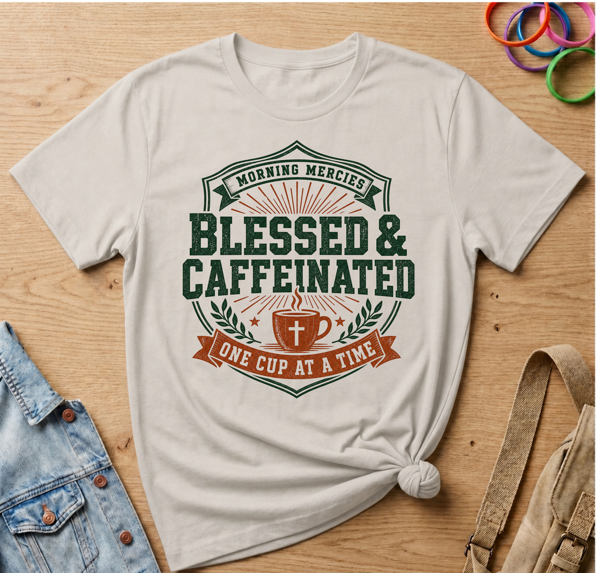 Blessed Caffeinated T-Shirt
