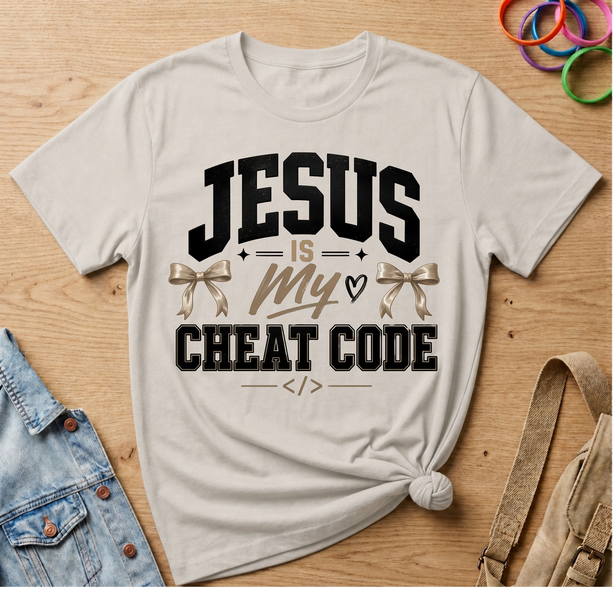 Jesus Is My Cheat Code T-Shirt