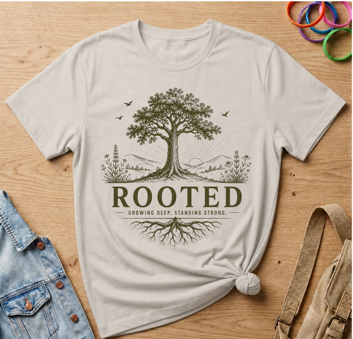 Rooted - Growing Deep, T-Shirt