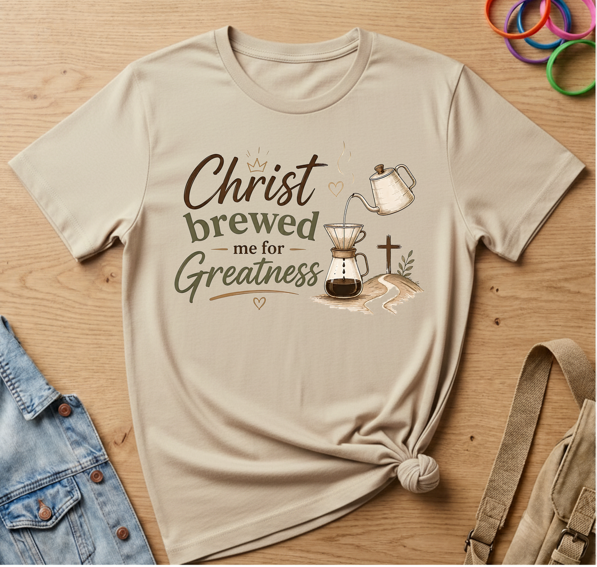Christ Brewed Me For Greatness T-Shirt