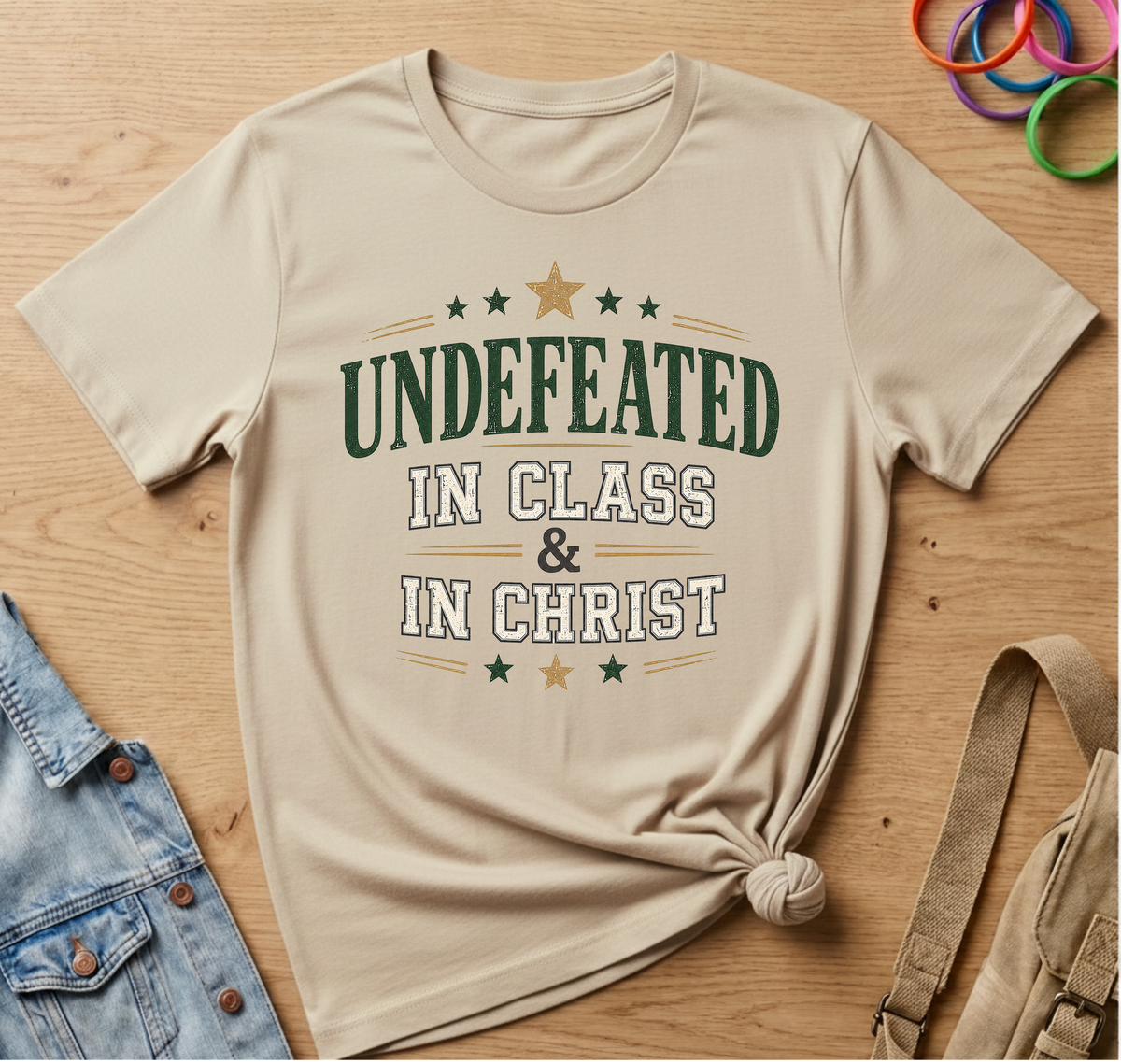 Undefeated In Class & In Christ T-Shirt
