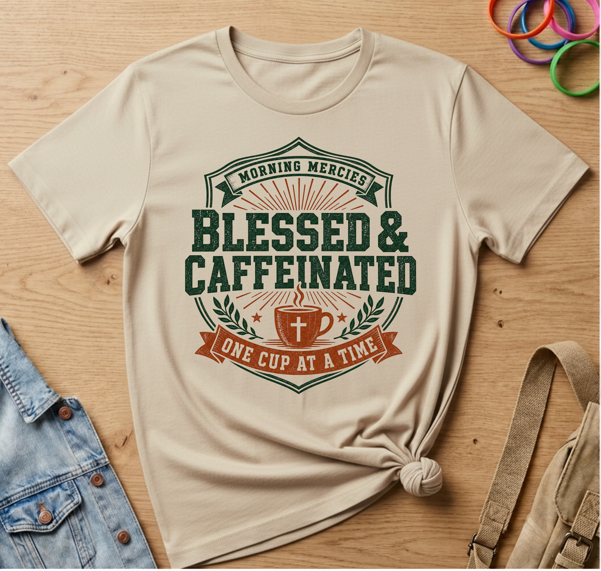 Blessed Caffeinated T-Shirt