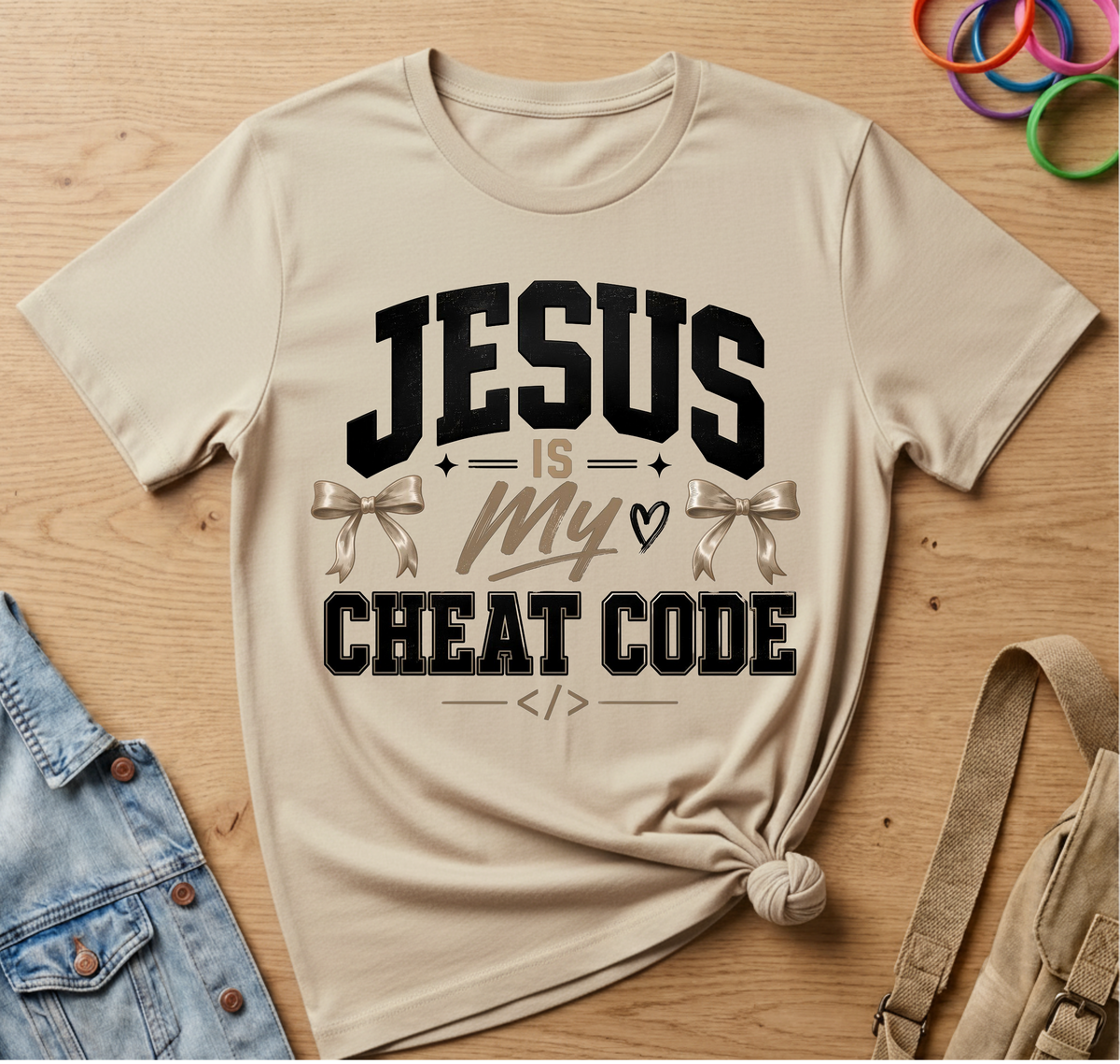 Jesus Is My Cheat Code T-Shirt