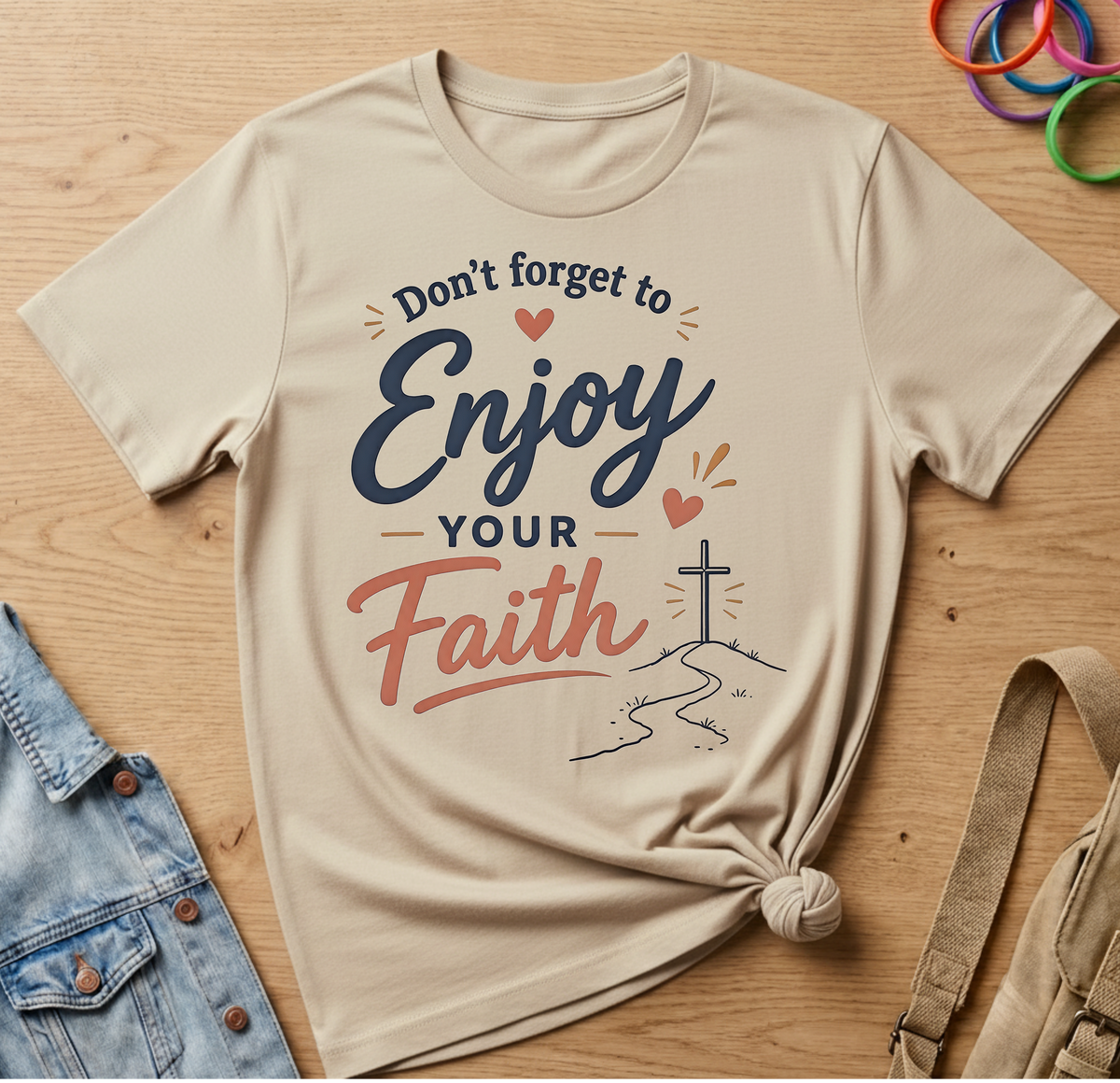 Don't Forget To Enjoy Your Faith T-Shirt