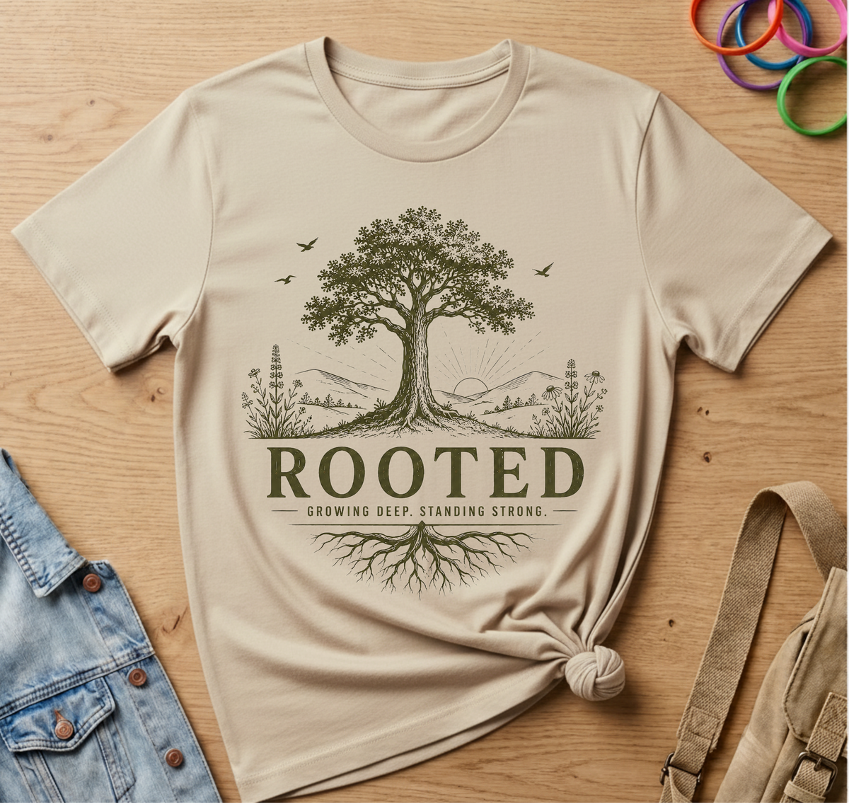 Rooted - Growing Deep, T-Shirt