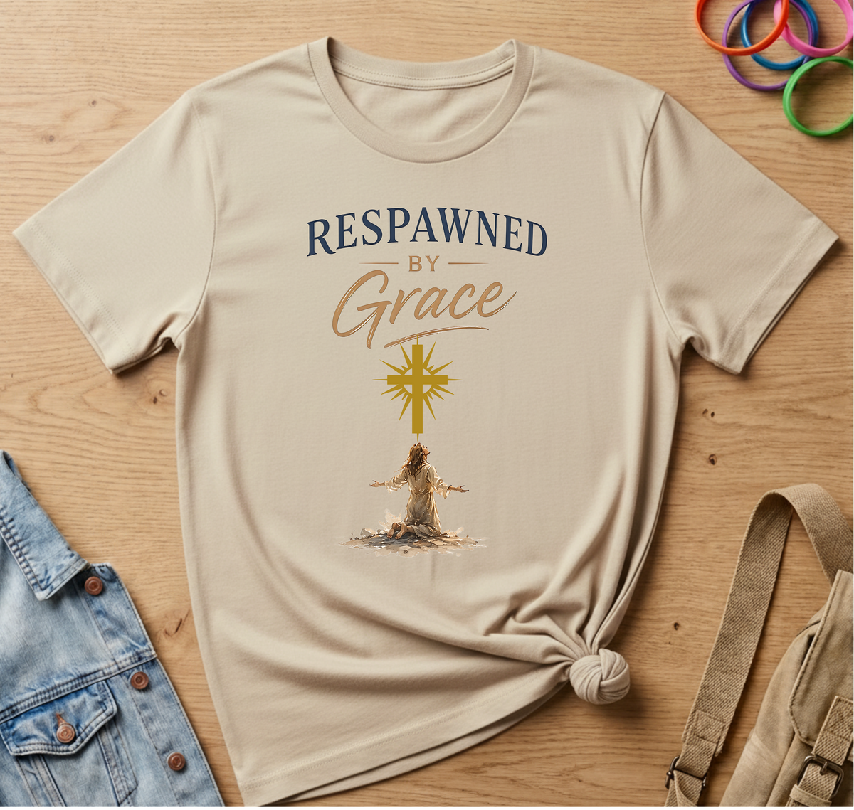 Respawned by Grace T-Shirt