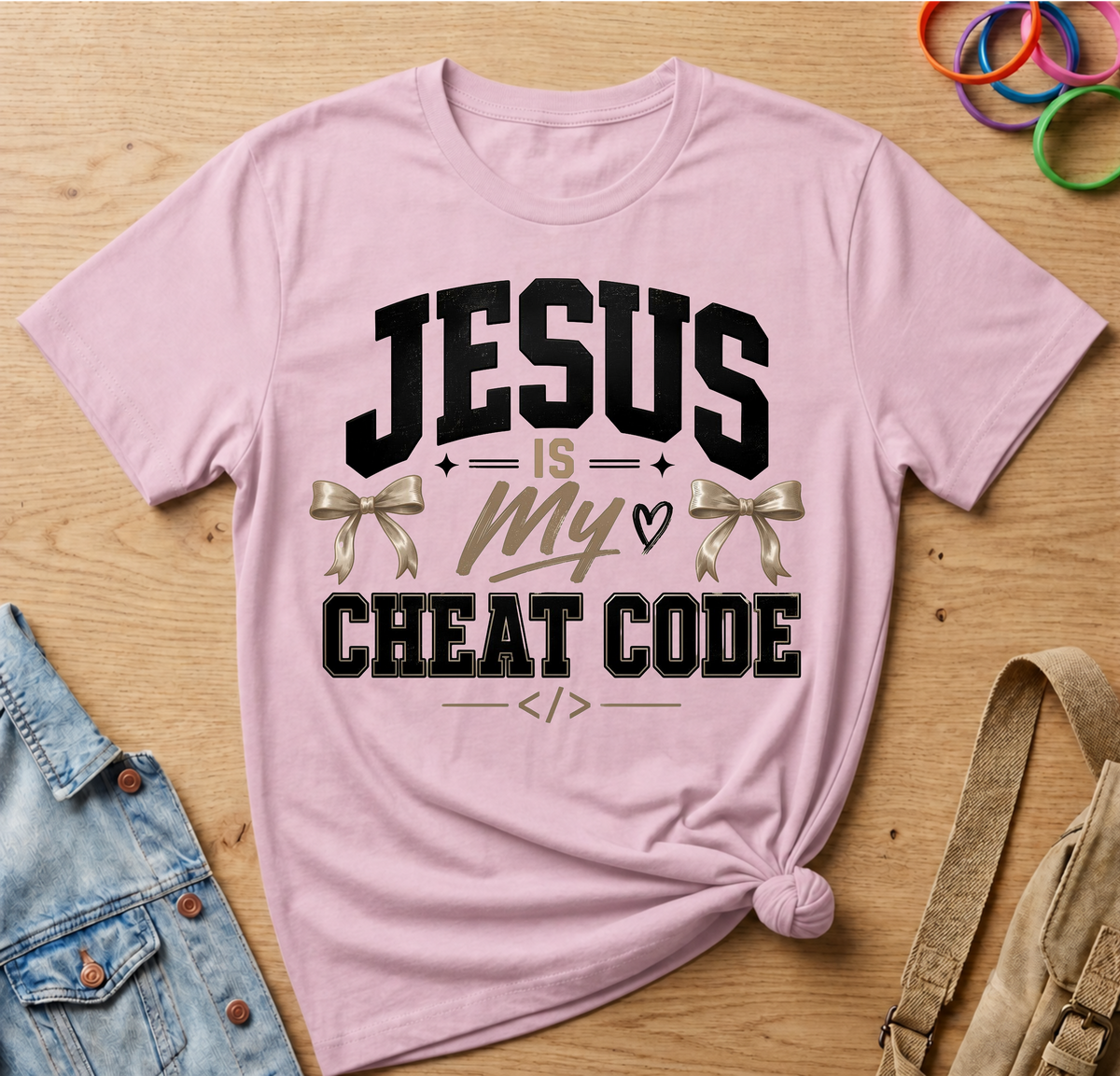 Jesus Is My Cheat Code T-Shirt