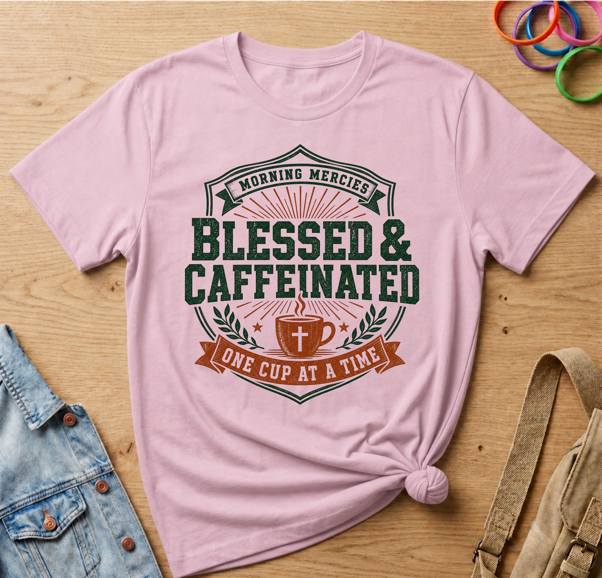 Blessed Caffeinated T-Shirt