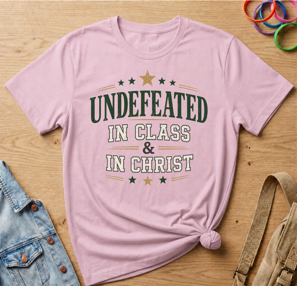 Undefeated In Class & In Christ T-Shirt