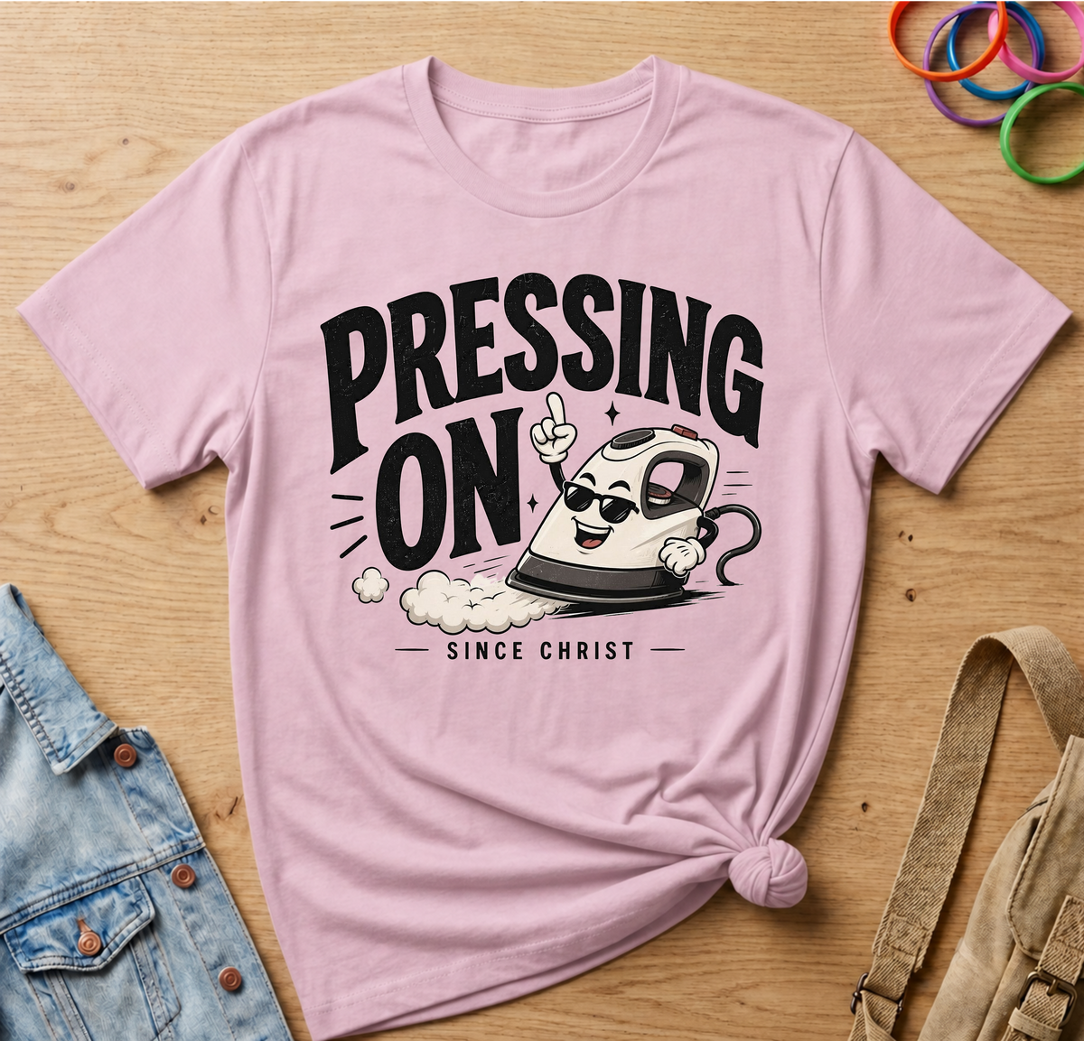 Pressing On Since Christ T-Shirt