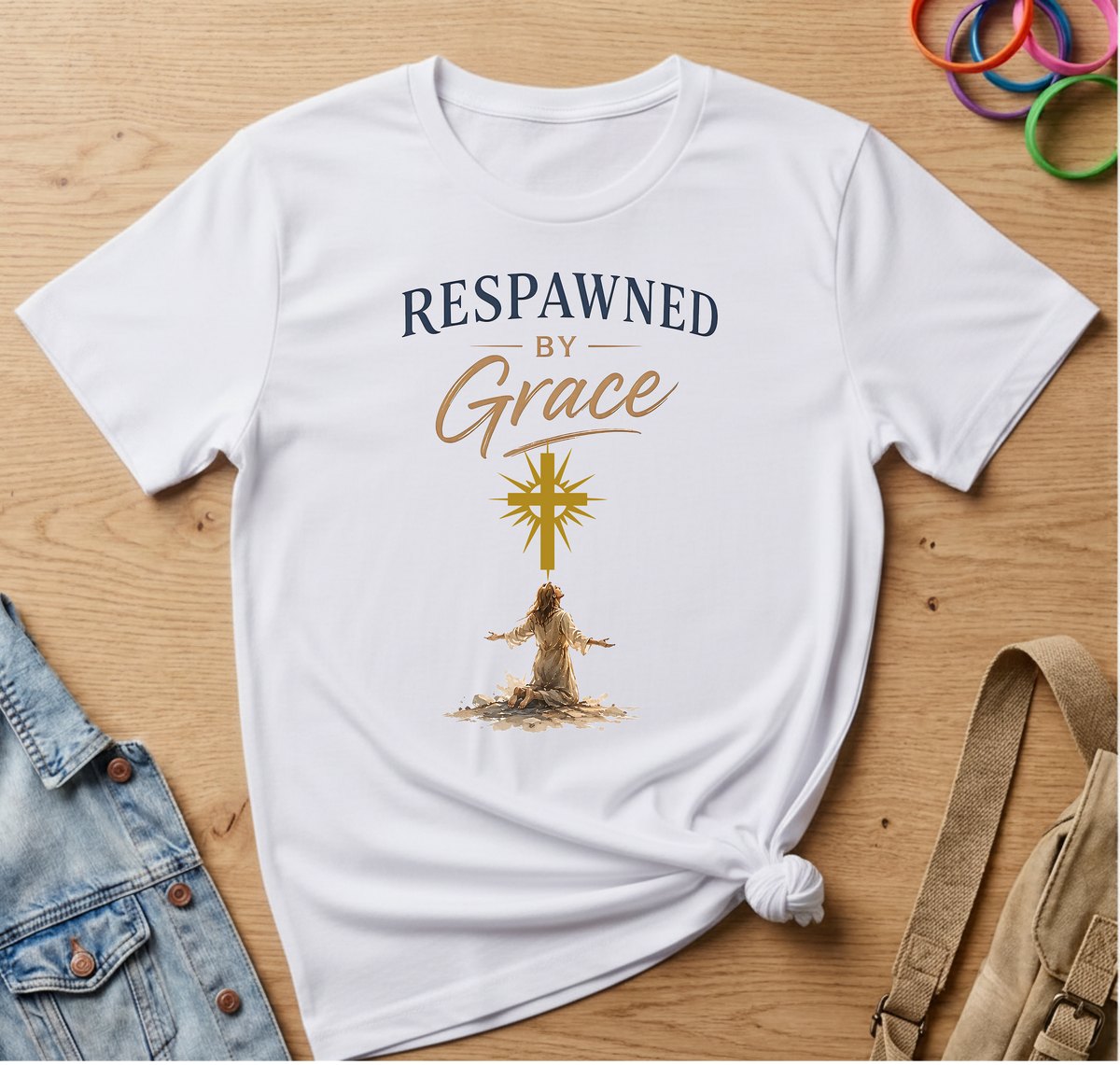 Respawned by Grace T-Shirt