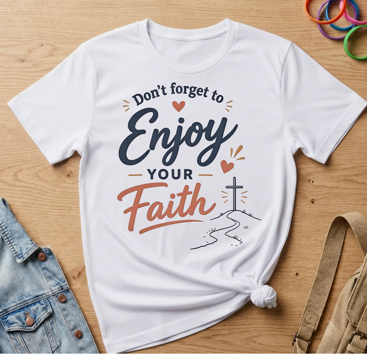 Don't Forget To Enjoy Your Faith T-Shirt