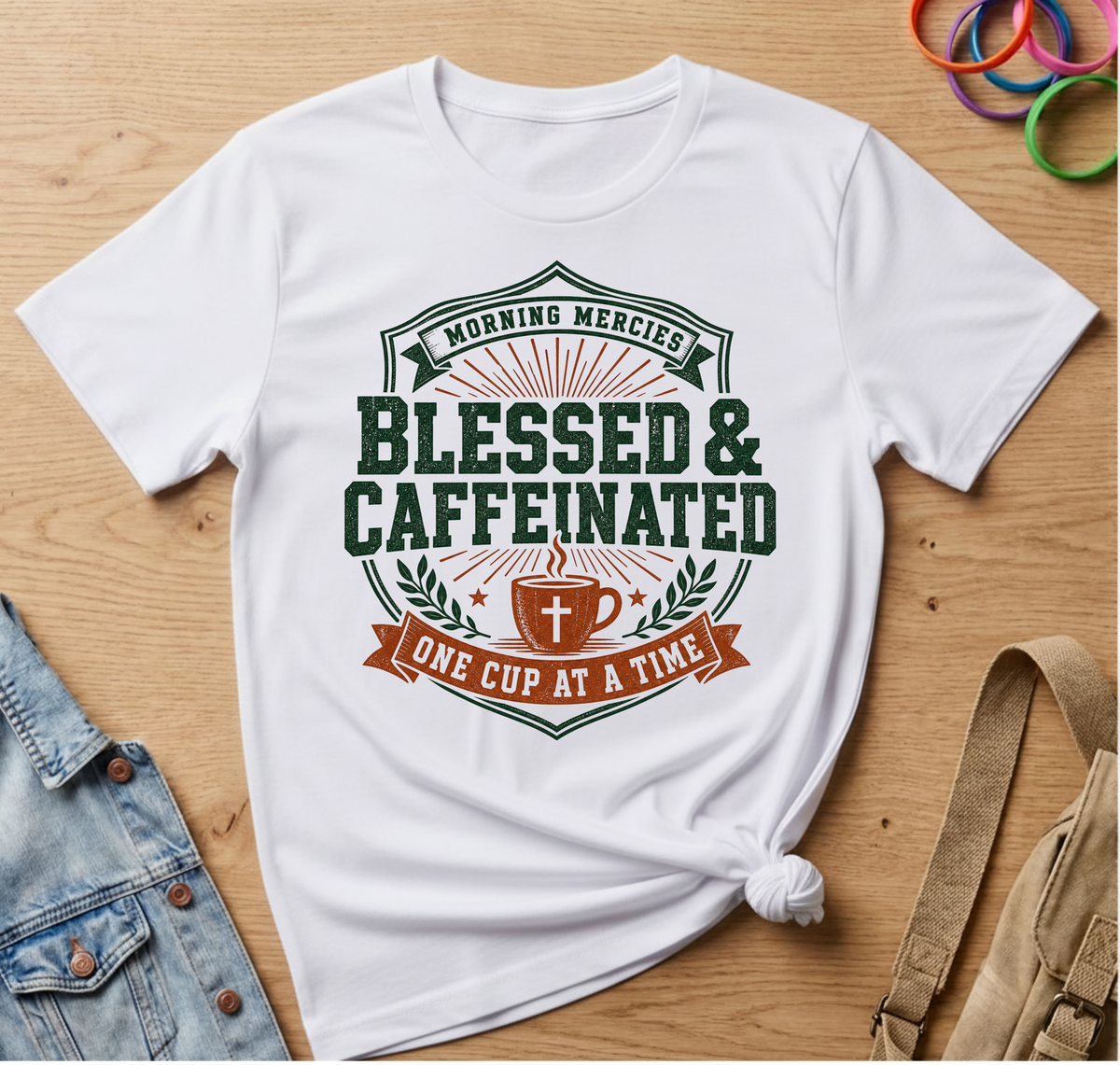Blessed Caffeinated T-Shirt