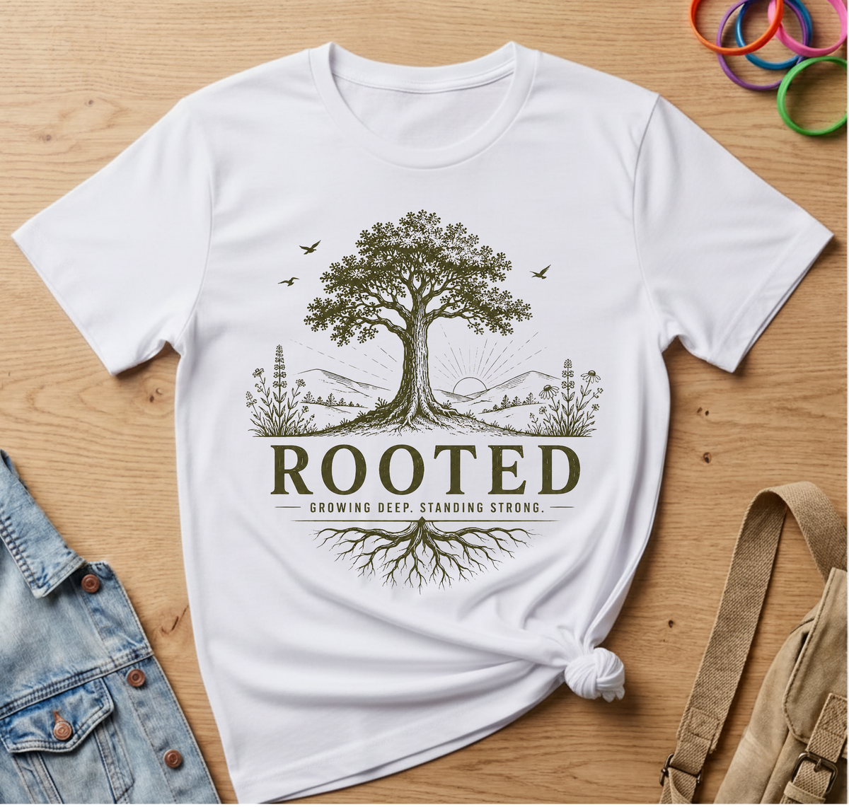 Rooted - Growing Deep, T-Shirt