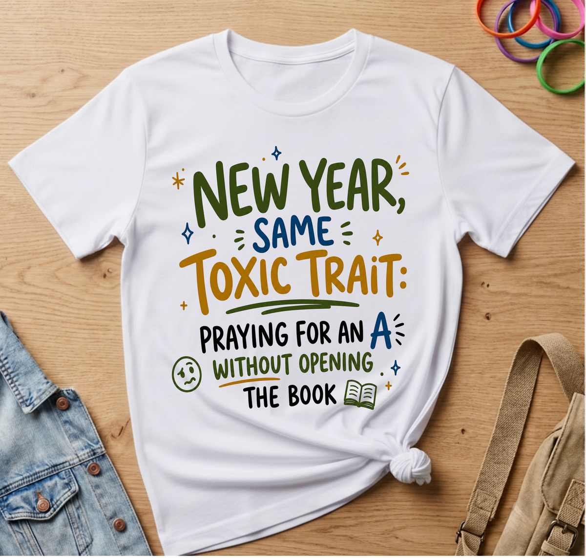 Toxic Trait, Hoping for an A T-Shirt