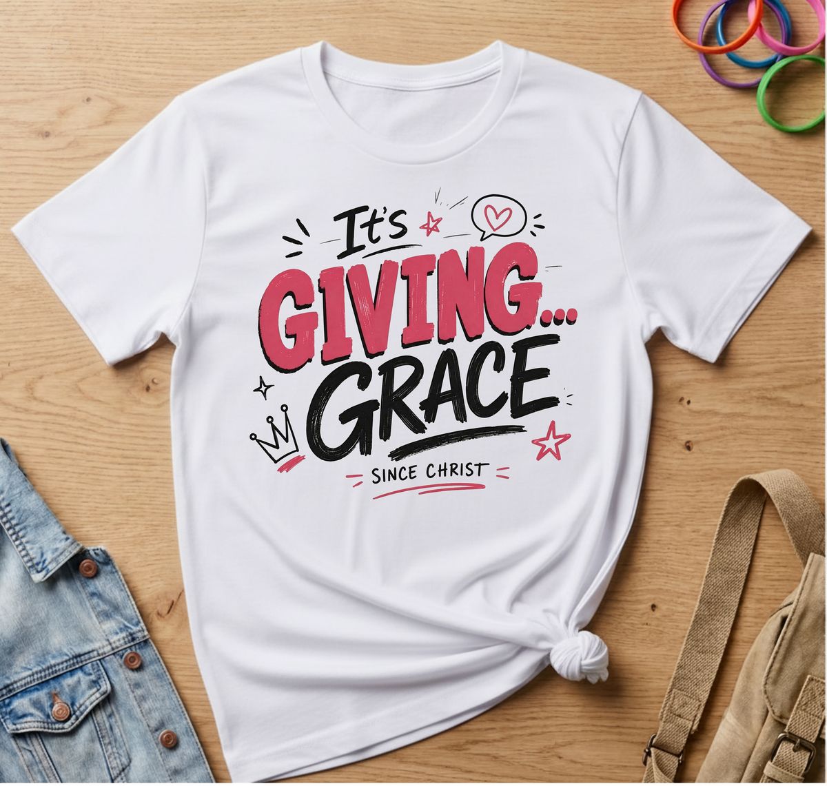 It's Giving Grace Since Christ T-Shirt