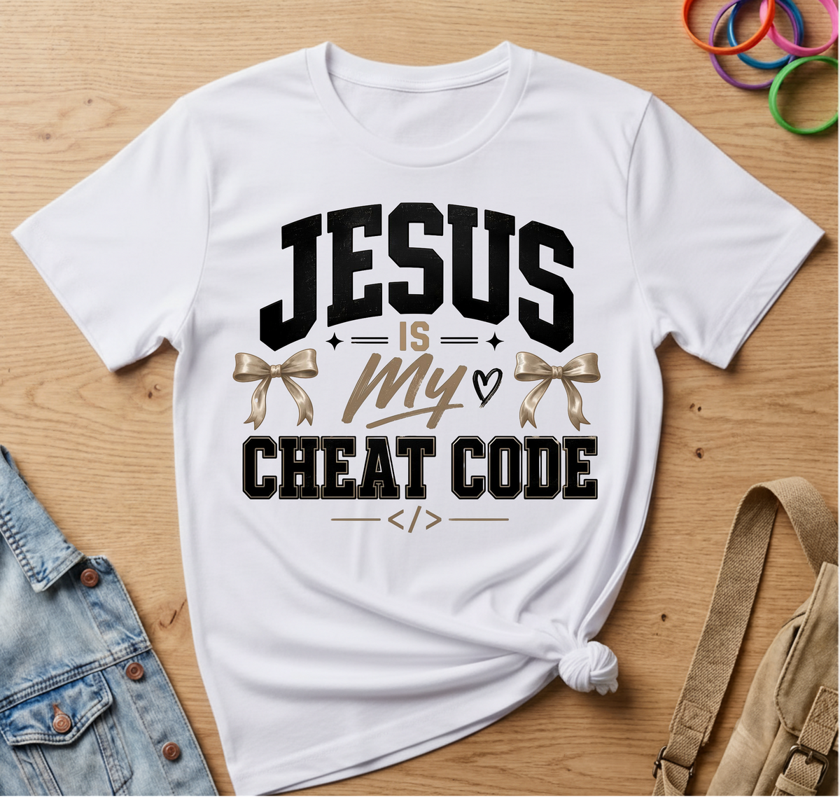 Jesus Is My Cheat Code T-Shirt