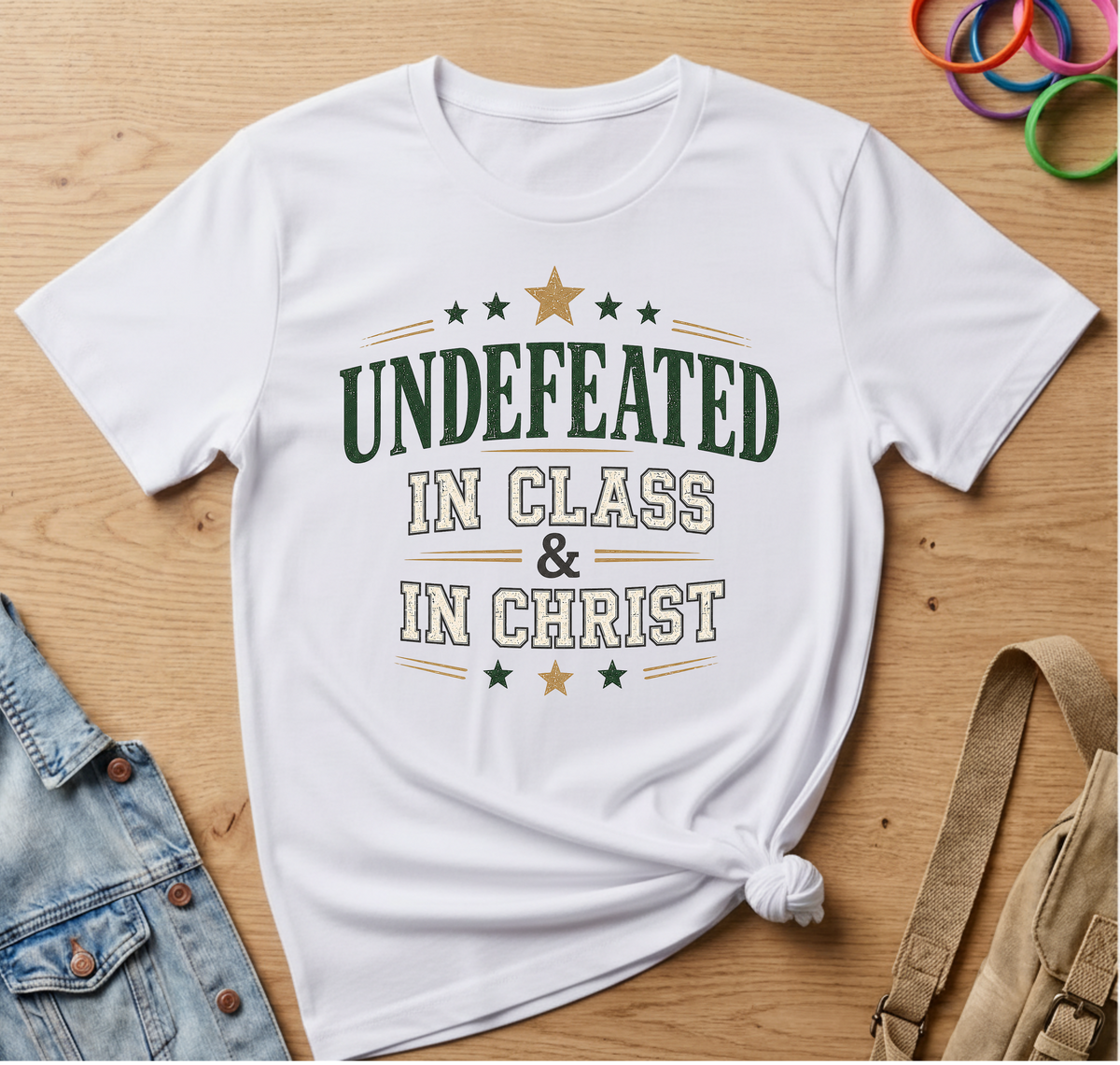 Undefeated In Class & In Christ T-Shirt