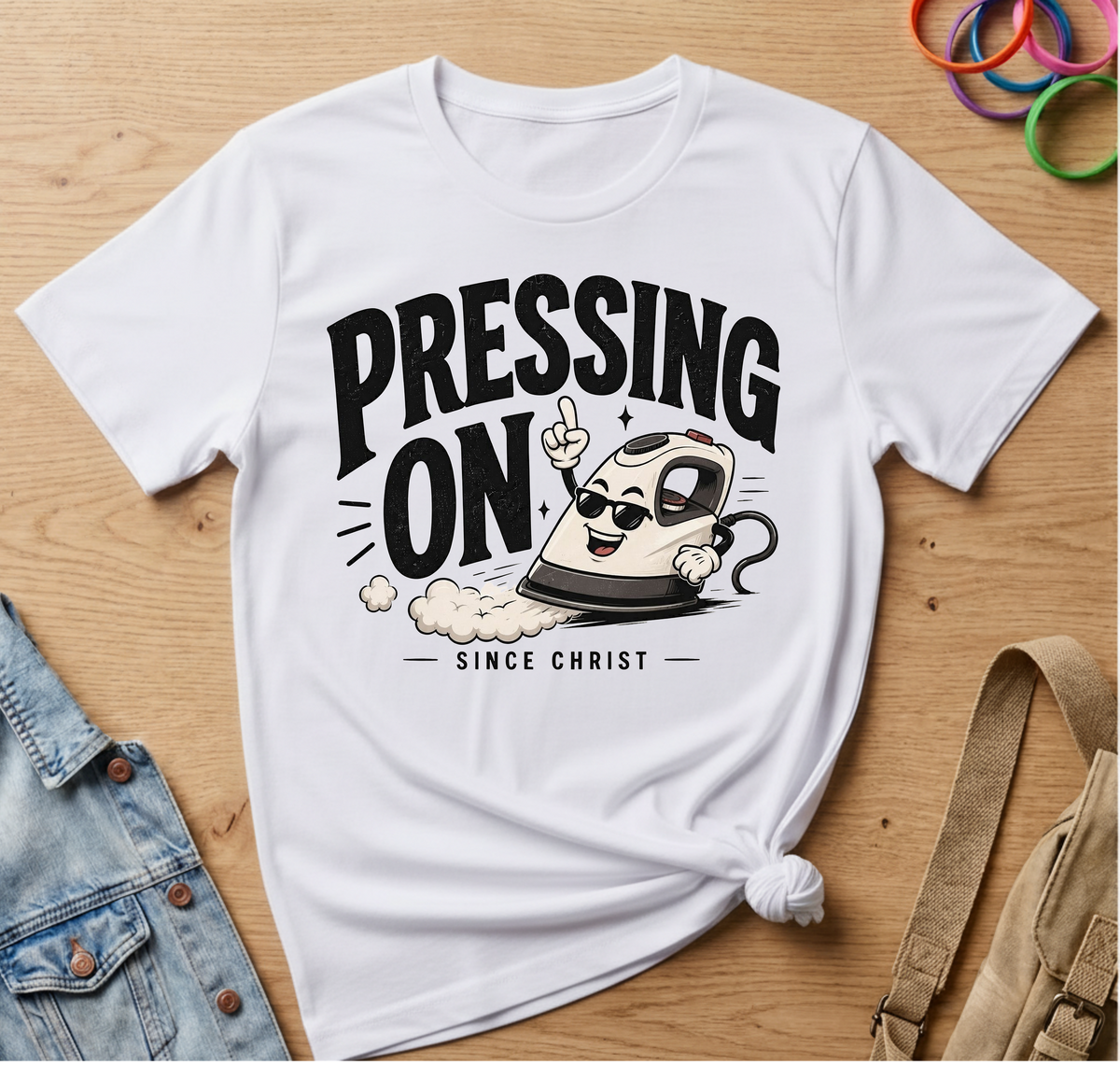Pressing On Since Christ T-Shirt