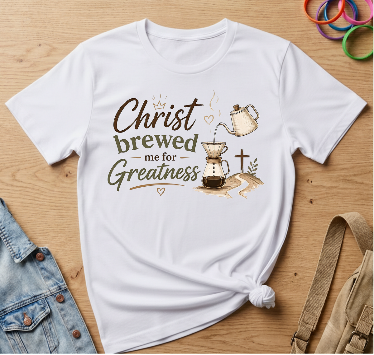 Christ Brewed Me For Greatness T-Shirt