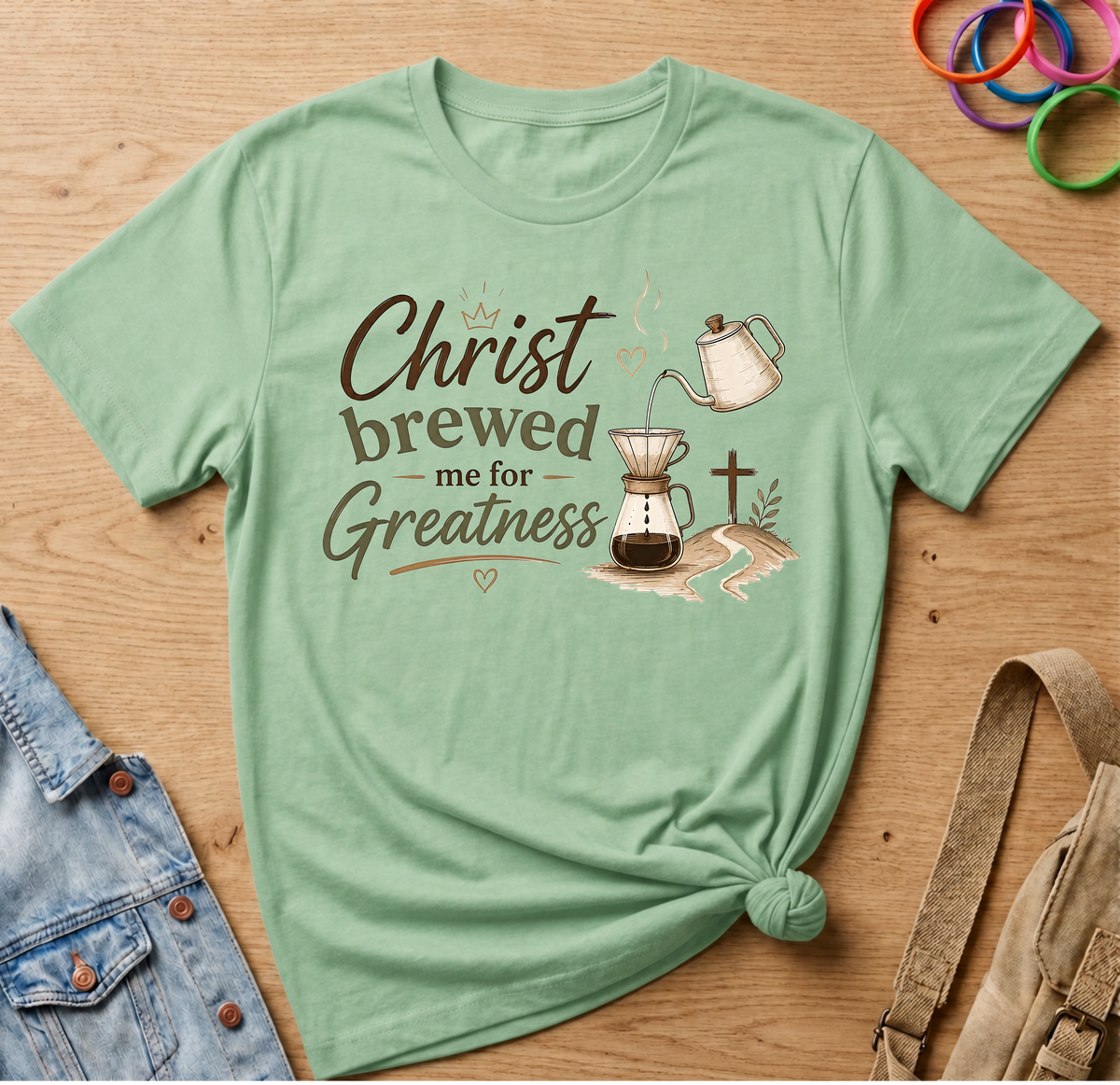 Christ Brewed Me For Greatness T-Shirt