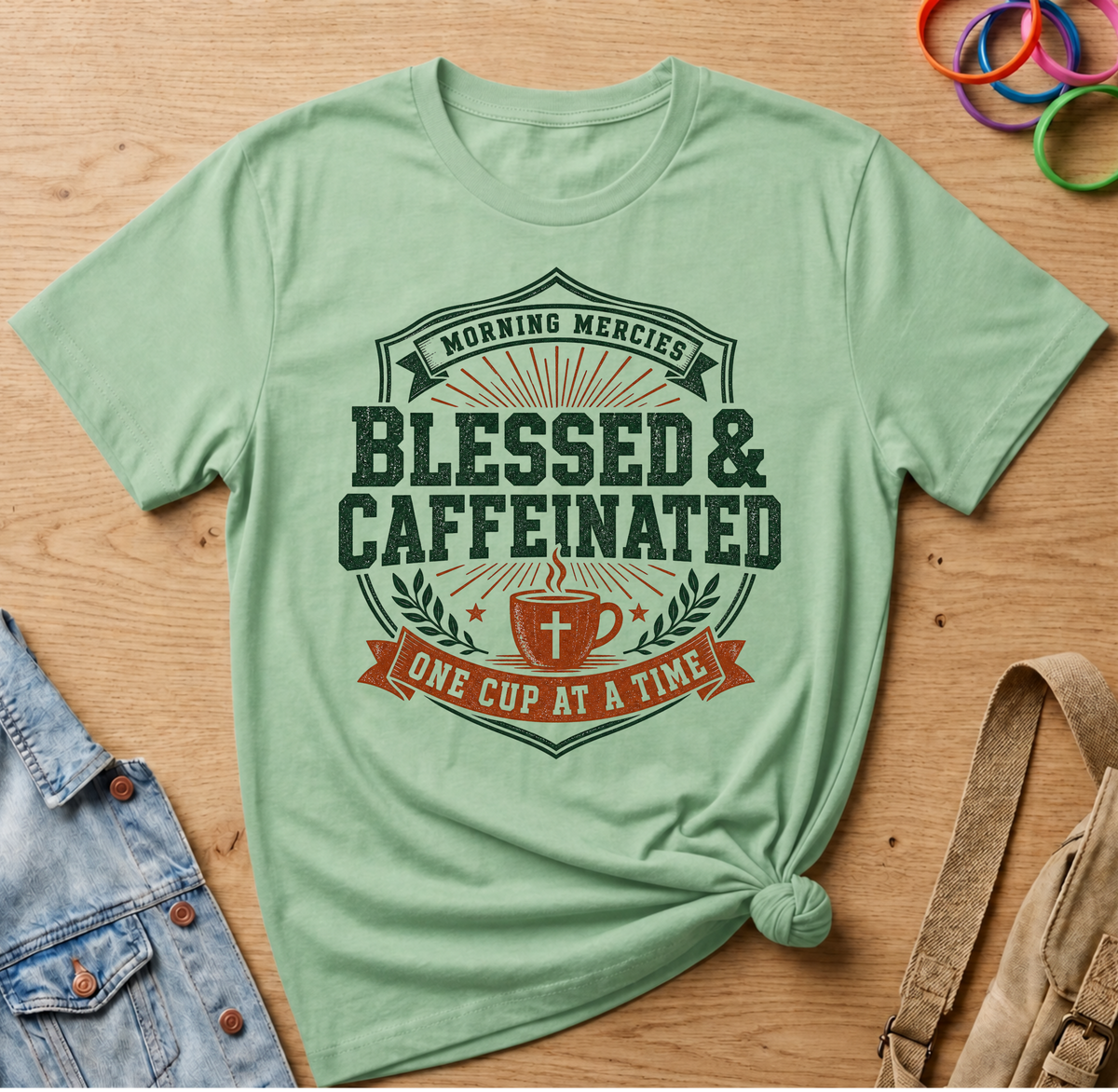 Blessed Caffeinated T-Shirt