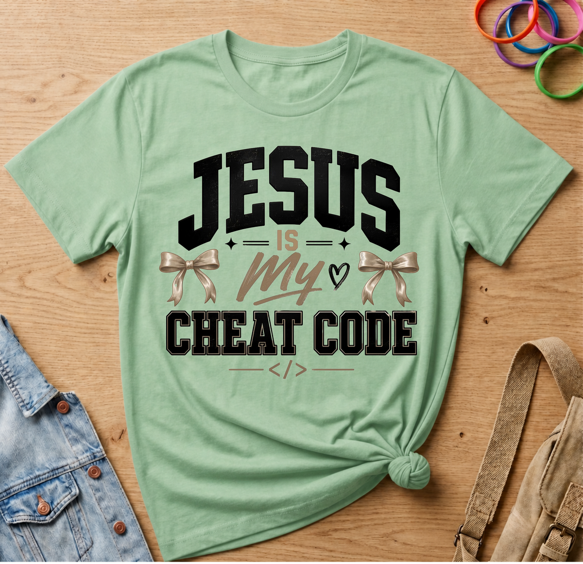 Jesus Is My Cheat Code T-Shirt