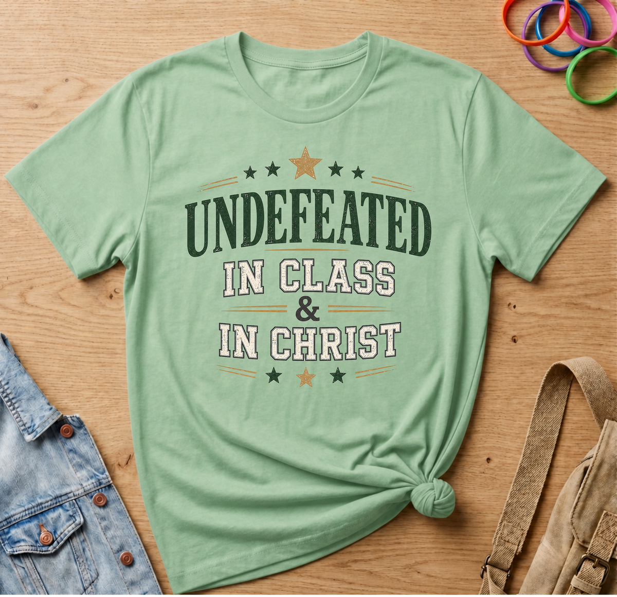 Undefeated In Class & In Christ T-Shirt