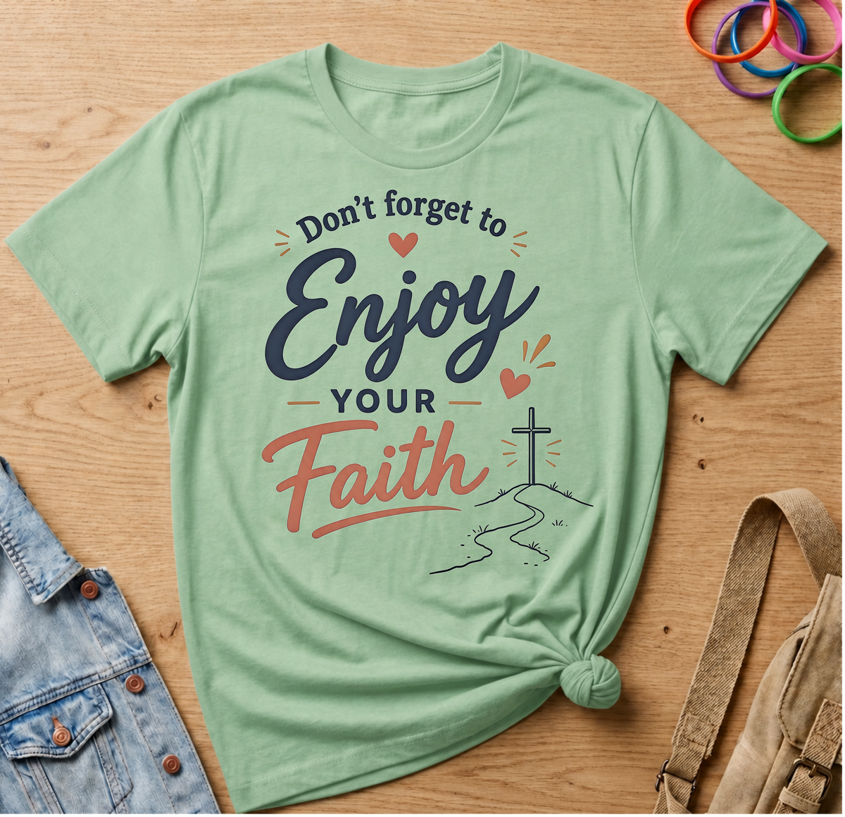 Don't Forget To Enjoy Your Faith T-Shirt