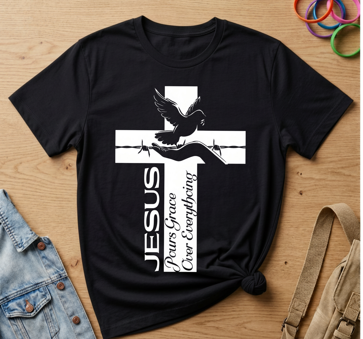Jesus Pours Grace T-Shirt