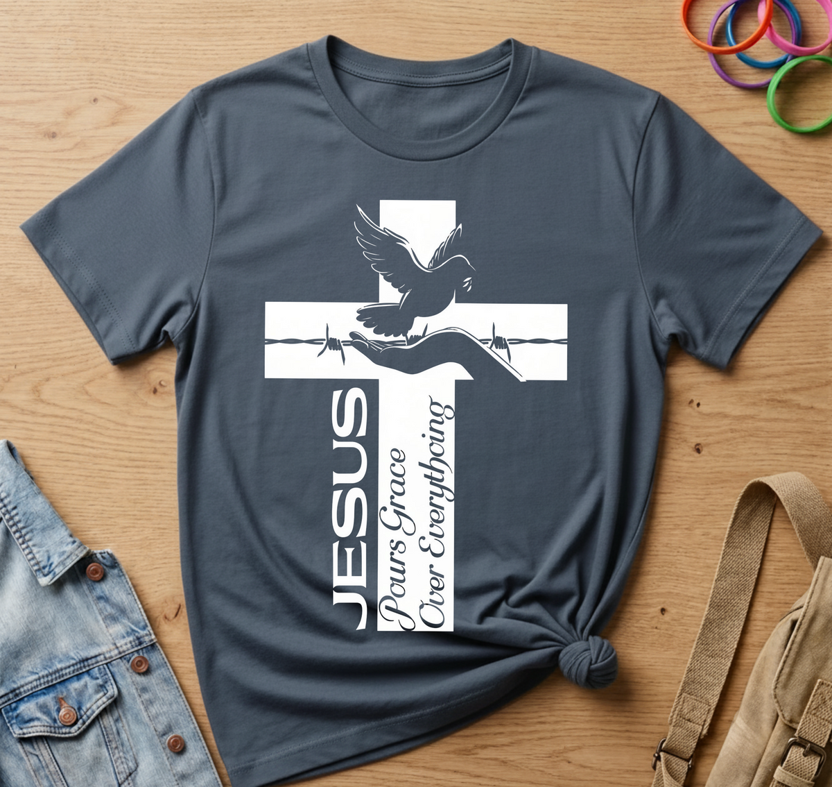 Jesus Pours Grace T-Shirt