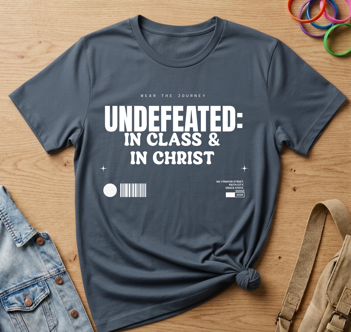 Undefeated In Class & In Christ T-Shirt
