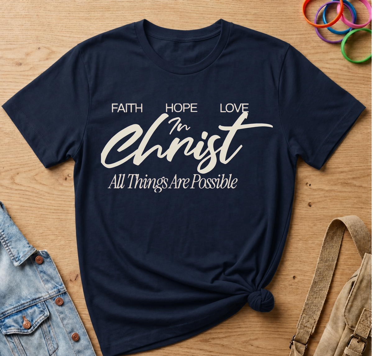 In Christ, All Things Are Possible T-Shirt