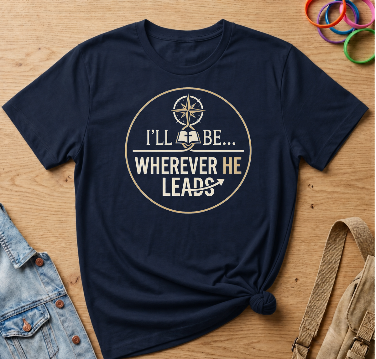 He Leads T-Shirt