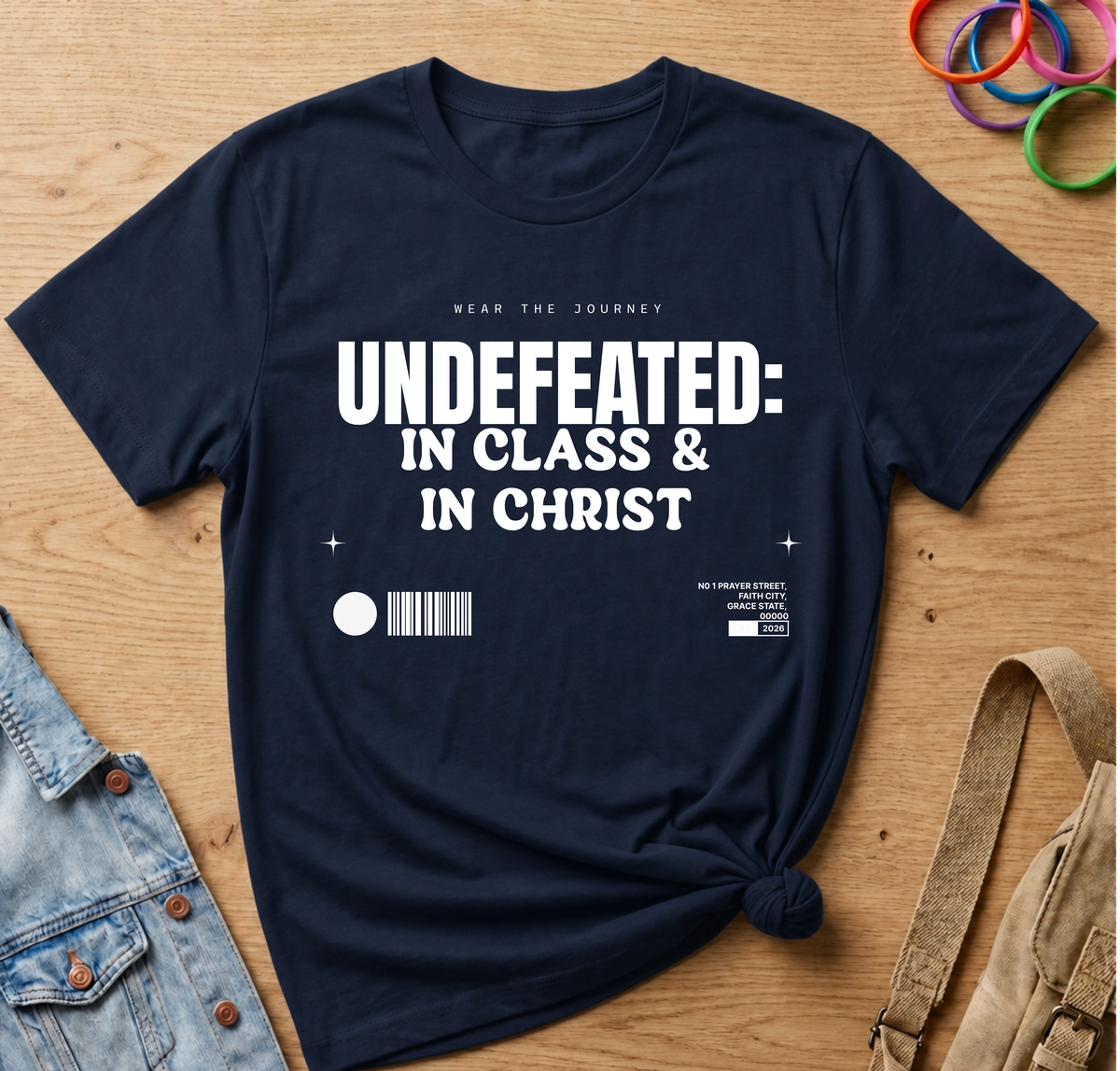Undefeated In Class & In Christ T-Shirt